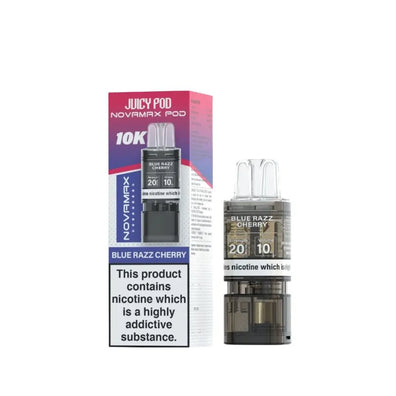 Juicy Pod Nova Max 10000 Prefilled Pods Box of 10 - Vapewholesalesupplier